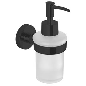 Producten/Aqualine/Samba/ImageGallery/samba-zeepdispenser-150ml-matglas-zwart-mat-sb219-1.jpeg