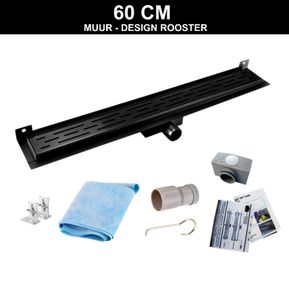 Producten/Boss%20&%20wessing/Muurflens/ImageGallery/mat-zwarte-rvs-douchegoot-muurflens-met-uitneembaar-sifon-60x7cm-67cm-diep-mat-zwart-koh334331black-1.jpeg
