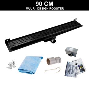 Producten/Boss%20&%20wessing/Muurflens/ImageGallery/mat-zwarte-rvs-douchegoot-muurflens-met-uitneembaar-sifon-90x7cm-67cm-diep-mat-zwart-koh334334black-1.jpeg