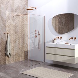 Producten/Brauer/Frame/ImageGallery/brauer-copper-frame-inloopdouche-set-1-helder-glas-100x200-met-muurprofiel-en-lijst-rondom-koper-geborsteld-gsilmp1h100200gk-1.jpeg