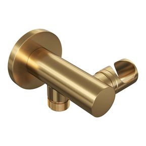 Producten/Brauer/Gold%20Edition/ImageGallery/brauer-wandhouder-met-geïntegreerde-wateruitlaat-wandaansluitbocht-goud-geborsteld-pvd-5gg013-1.jpeg
