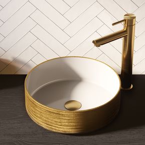 Producten/Brauer/Unknown/ImageGallery/brauer-circle-waskom-36-rond-keramiek-hoogglans-wit-en-goud-wkcc36rohwgo-1.jpeg