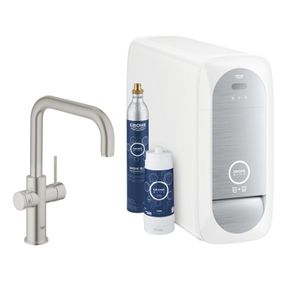 Producten/Grohe/Blue%20Home/ImageGallery/grohe-blue-home-1gats-keukenkraan-m-duo-uuitloop-starterkit-m-wifi-bluetooth-chilled-sparkling-3x-gekoeld-3x-bruisend-water-supersteel-31456dc1-31456dc1-1.jpeg