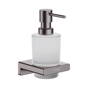 Producten/Hansgrohe/AddStoris/ImageGallery/hansgrohe-addstoris-lotiondispenser-m-mat-glas-200ml-brushed-black-chrome-41745340-41745340-1.jpeg