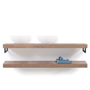 Producten/Looox/Wood/ImageGallery/looox-wood-basisplank-duo-m-handdoekhouders-links-en-rechts-160x46x7cn-eiken-old-greymat-zwart-wbduo160mz-wbduo160mz-1.jpeg