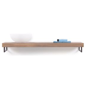 Producten/Looox/Wood/ImageGallery/looox-wood-basisplank-solo-m-handdoekhouders-links-en-rechts-140x46x7cm-eiken-old-greyrvs-wbsolo140rvs-wbsolo140rvs-1.jpeg