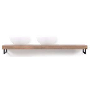 Producten/Looox/Wood/ImageGallery/looox-wood-basisplank-solo-m-handdoekhouders-links-en-rechts-160x46x7cn-eiken-old-greymat-zwart-wbsolo160mz-wbsolo160mz-1.jpeg