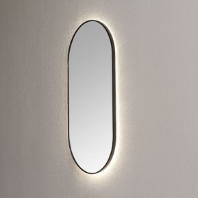 Producten/Sani-supply/Ambiance/ImageGallery/spiegel-ambiance-ovaal-mat-zwart-met-indirecte-led-verlichting-3-kleur-instelbaar-dimbaar-90x45x3-cm-incl-spiegelverwarming-49451-1.jpeg