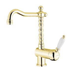Producten/Sapho/KIRKÉ%20WHITE/ImageGallery/kirkÉ-white-keukenmengkraan-hendel-wit-goud-ki14bz-1.jpeg