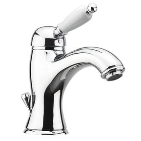 Producten/Sapho/KIRKÉ%20WHITE/ImageGallery/kirkÉ-white-wastafelmengkraan-hendel-wit-met-trekstang-chroom-ki02bc-1.jpeg