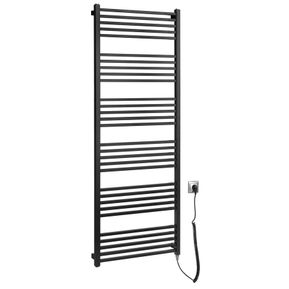 Producten/Sapho/METRO-E/ImageGallery/metroe-elektrische-badkamerradiator-recht-600x1620-mm-800-w-zwart-mat-me616b-1.jpeg