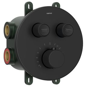 Producten/Sapho/SMART%20SELECT/ImageGallery/smart-select-inbouw-thermostatische-douchemengkraan-box-2-uitgangen-zwart-mat-rp032b-1.jpeg
