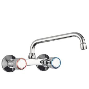 Producten/Tres/Espacio%20de%20cocina/ImageGallery/tres-espacio-de-cocina-chroom-wandgemonteerde-tweegreeps-keukenmengkraan-m-bovenuitloop-afstand-tot-de-muur-258-mm-123315-1.jpeg