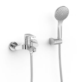 Producten/Tres/Flat/ImageGallery/tres-flat-chroom-wandmengkraan-m-één-hendel-voor-bad-en-douche-antikalk-handdouche-verstelbare-steun-voor-handdouche-metalen-slang-22017001-1.jpeg