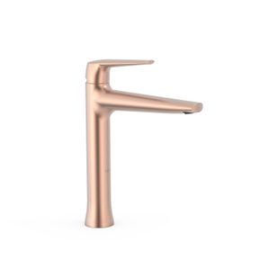 Producten/Tres/Fuji/ImageGallery/tres-fuji-24k-matte-rose-gold-hoge-enkelvoudige-wastafelmengkraan-g38-flexibele-slangen-28120301opm-1.jpeg