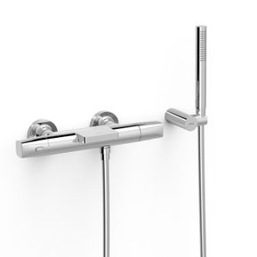 Producten/Tres/Over-wall/ImageGallery/tres-overwall-chroom-overwall-thermostatische-mengkraan-voor-bad-en-douche-antikalk-messing-handdouche-verstelbare-steun-voor-handdouche-satijnen-slang-handgreep-m-afgeronde-randen-19017499-1.jpeg