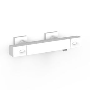Producten/Tres/Over-wall/ImageGallery/tres-overwall-mat-wit-overwall-thermostaatkraan-voor-de-douche-zonder-accessoires-vierkante-hendel-19016406bm-1.jpeg