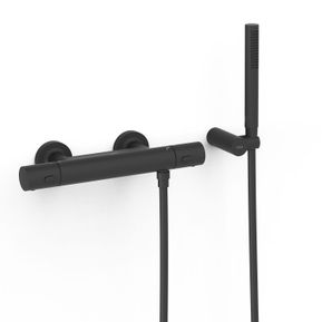 Producten/Tres/Over-wall/ImageGallery/tres-overwall-matt-black-overwall-thermostatische-kraan-voor-de-douche-antikalk-messing-handdouche-verstelbare-steun-voor-handdouche-satijnen-slang-ronde-handgreep-19016429nm-1.jpeg