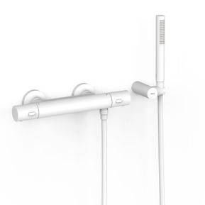 Producten/Tres/Over-wall/ImageGallery/tres-overwall-matt-white-overwall-thermostatische-kraan-voor-de-douche-antikalk-messing-handdouche-verstelbare-steun-voor-handdouche-satijnen-slang-ronde-handgreep-19016429bm-1.jpeg