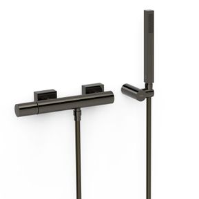 Producten/Tres/Project-tres/ImageGallery/tres-projecttres-metallic-black-wandgemonteerde-eenhendel-douchemengkraan-antikalk-messing-handdouche-verstelbare-steun-voor-handdouche-satijnen-slang-21116701km-1.jpeg