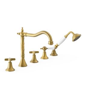 Producten/Tres/Tres%20Clasic/ImageGallery/tres-tres-clasic-aged-brass-tweegreeps-badrandmengkraan-·-m-grepen-en-omsteller-·-antikalkhanddouche-van-messing-Ø-78-mm-·-waterstroom-3-bar-12-lmin-24214601lv-1.jpeg