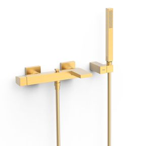 Producten/Tres/slim/ImageGallery/tres-slim-24k-matte-gold-wandgemonteerde-eenhendelmengkraan-voor-bad-en-douche-antikalk-messing-handdouche-verstelbare-steun-voor-handdouche-satijnen-slang-20217001om-1.jpeg