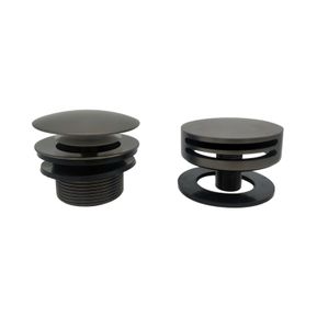 Producten/Wiesbaden/Caral/ImageGallery/caral-afbouwdeel-rond-badafvoer-met-overloop-en-vulfunctie-gunmetal-292981-1.jpeg