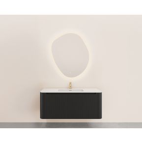 Producten/Wiesbaden/Sulora/ImageGallery/sulora-onderkast-afgeronde-hoeken-geribbeld-met-1-lade-1-uitsparing-120-x-48-cm-mat-zwart-384046-1.jpeg