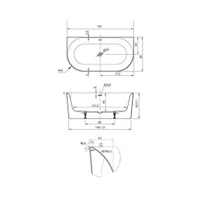 Producten/Xenz/Zara%20XS/ImageGallery/zara-xs-155x80x60-halfvrijst-bad-mat-wit-rond-overloopgat-zonder-afvoer-704403roza-1.jpeg